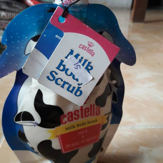 Milk body scrub