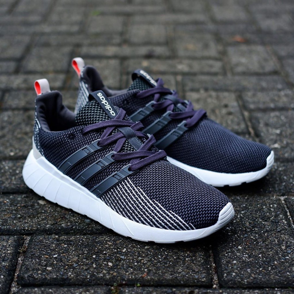 Adidas Questar Flow Black White