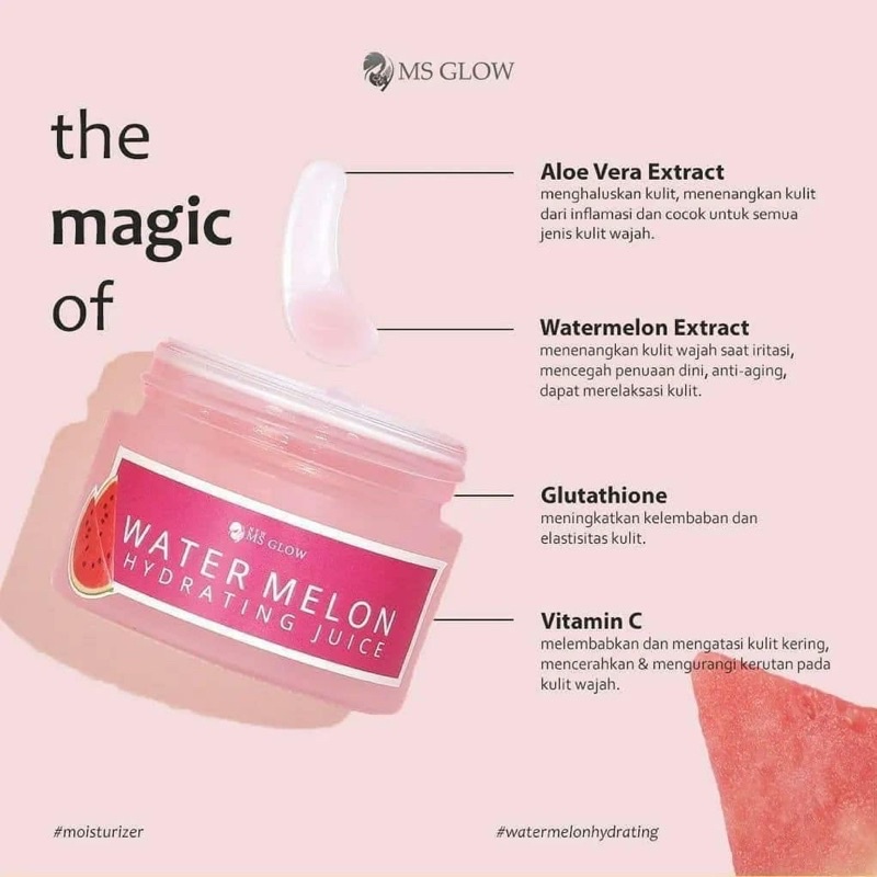 Ms glow juice moisturizer