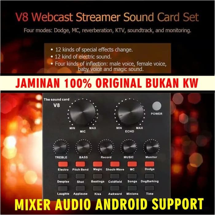 [ COD ] Original Mixer Android eksternal full effect