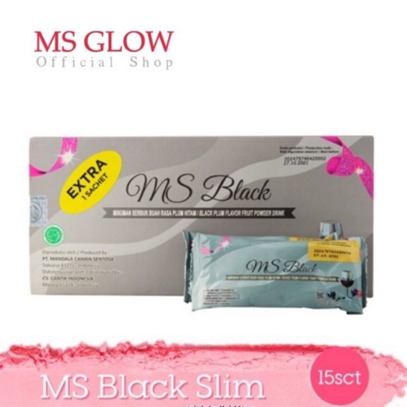 MS BLACK SLIMMING WITH BLACK PLUM