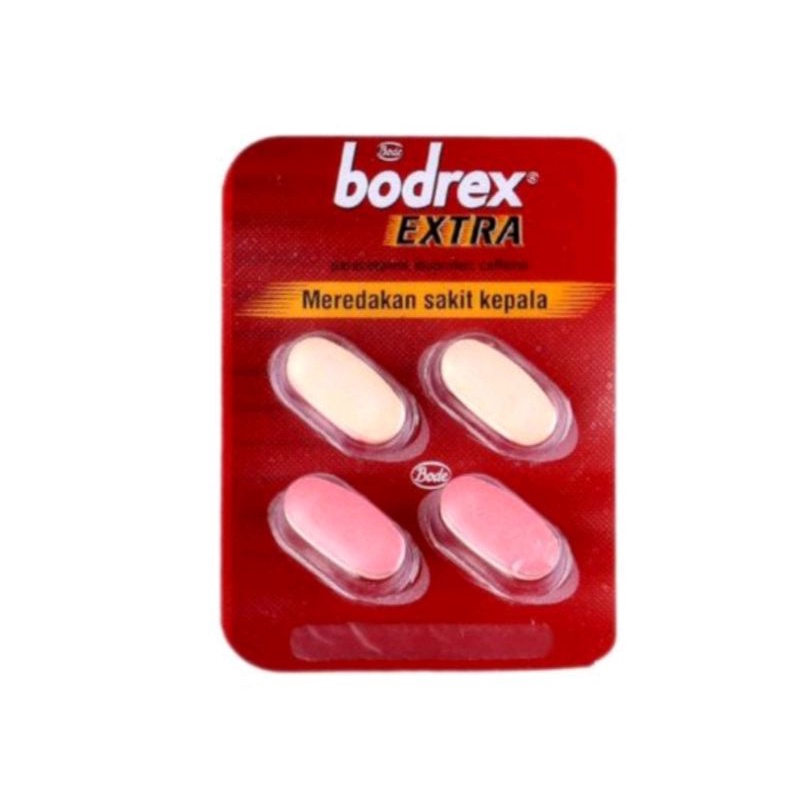 Bodrex Extra  perstrip 4 tablet