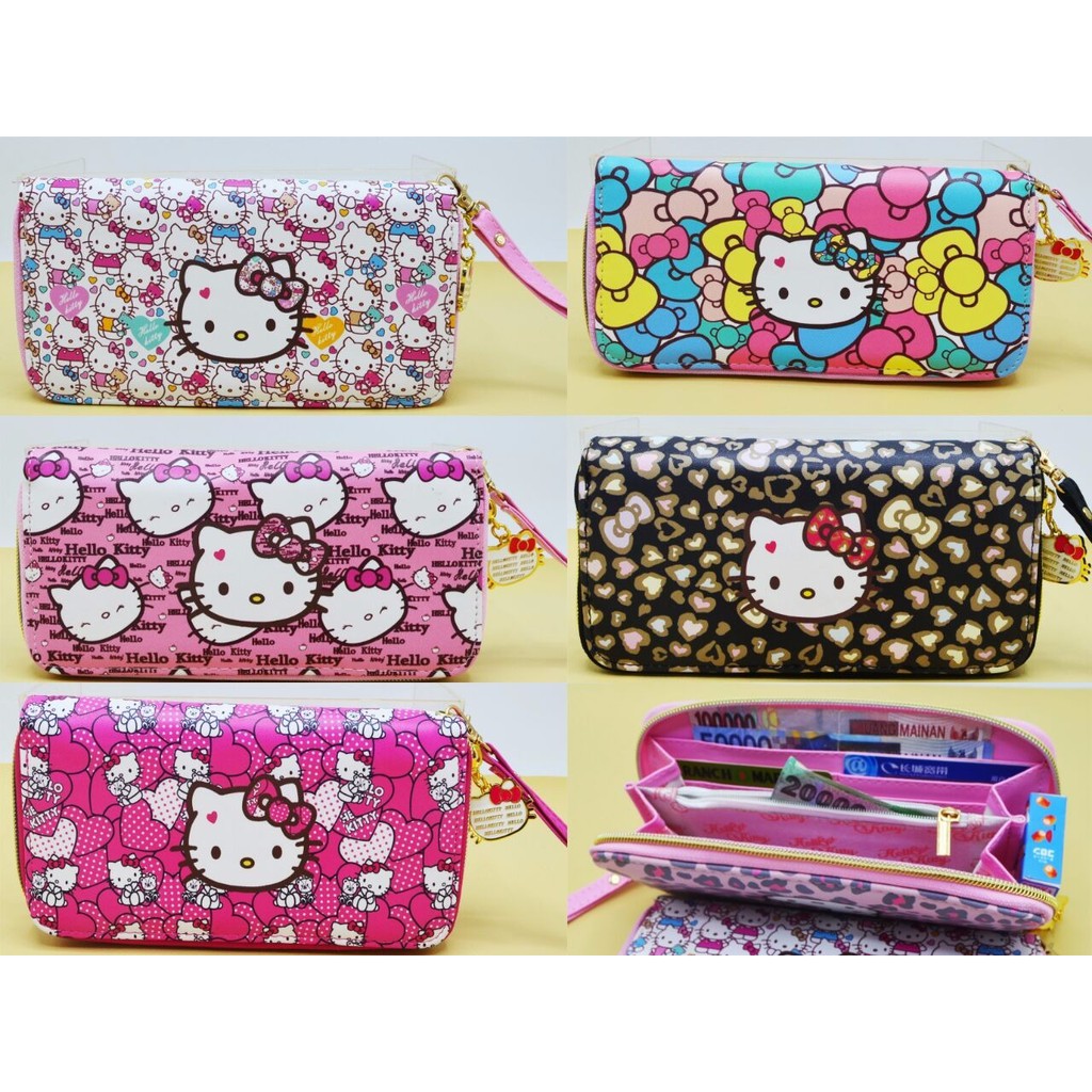 04665 dompet hellokitty wallet dompet hellokitty panjang