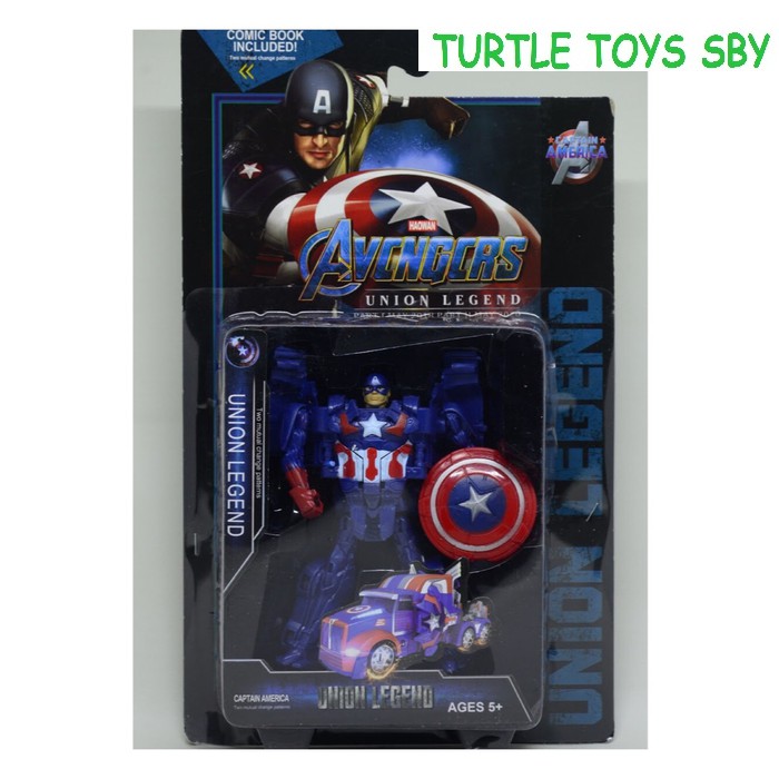 Mainan Robot Change Avenger Superhero