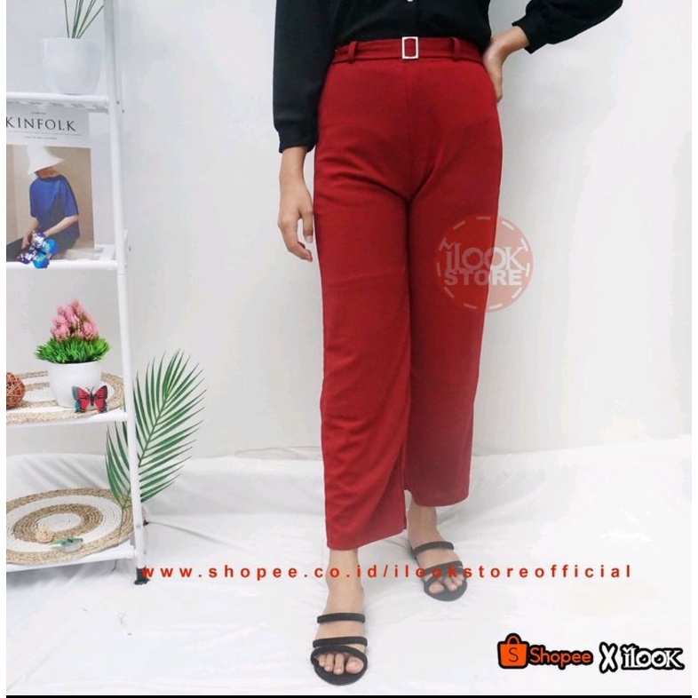 (DUTA) BISA COD, KISHA BELT KULOT