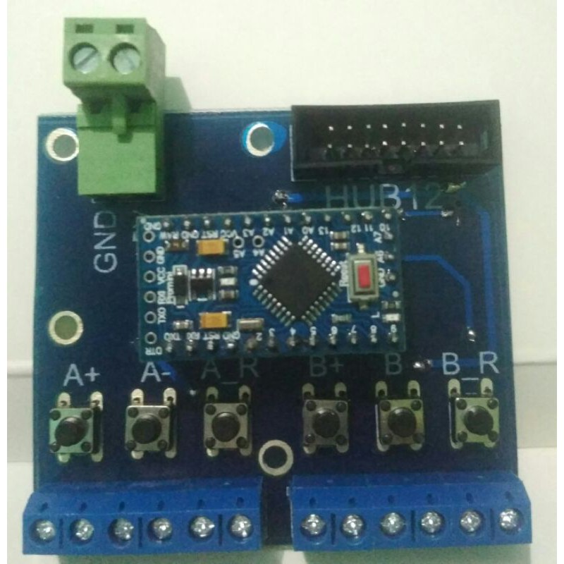 Board controller papan skor pertandingan 2 panel p10