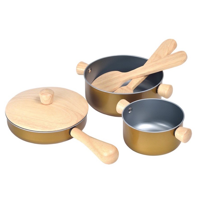Preloved Plan toys Cooking utensils