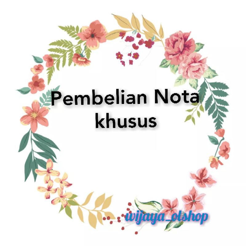 pembelian nota khusus