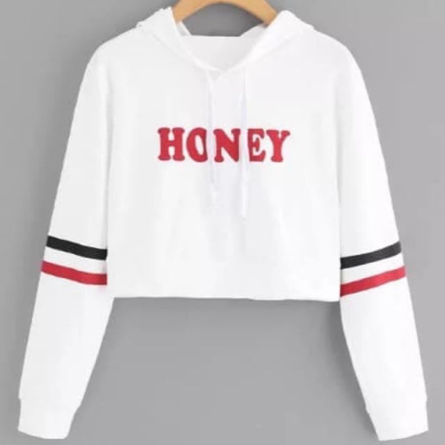 Crop sweater honey