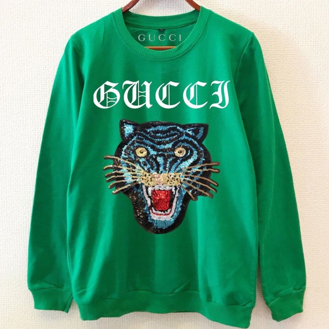 Sweater Gucci Tiger Green