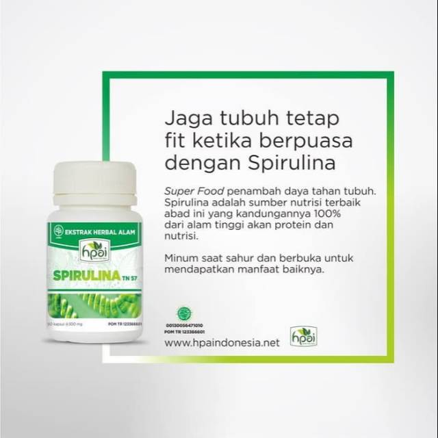SPIRULINA HPAI HERBAL