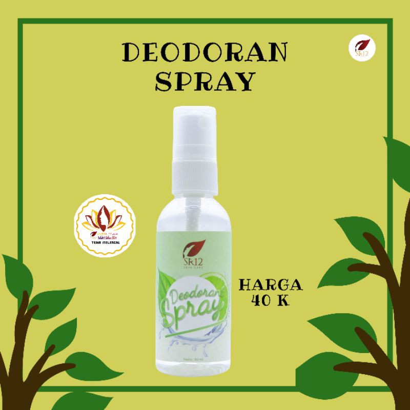 Deodorant spray sr12