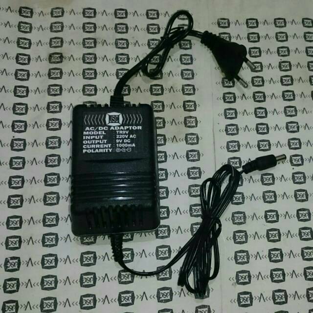 ADAPTOR 9 Volt DC 1000mA