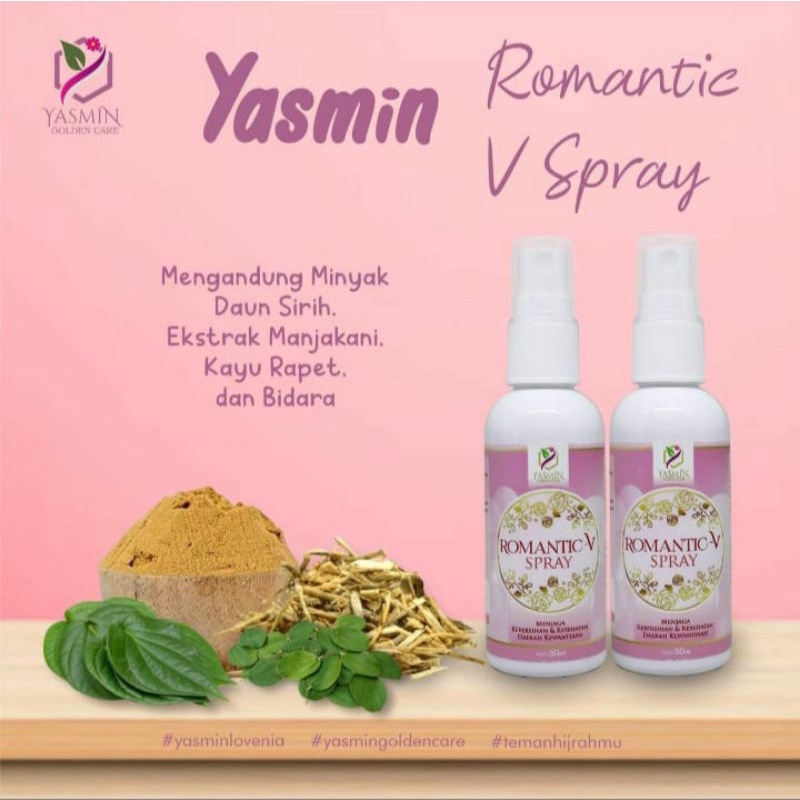 yasmin romantic V spray