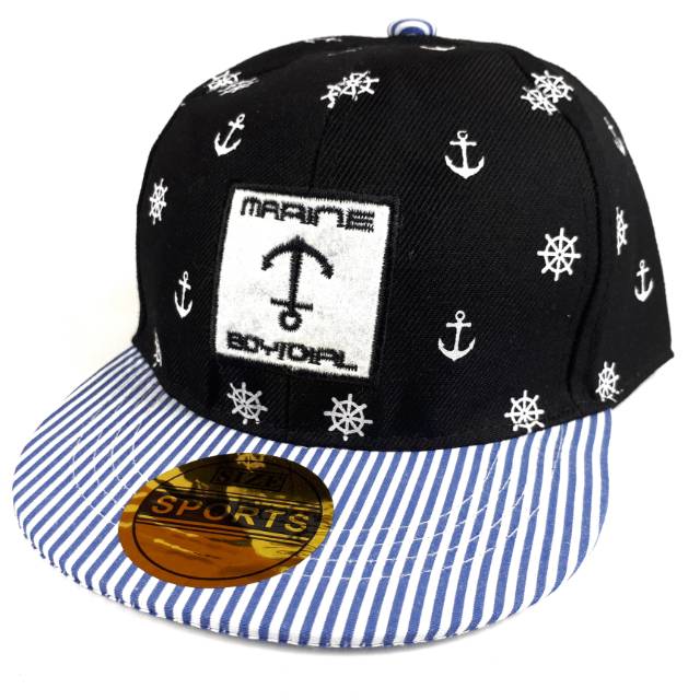Snapback Anak Jangkar Black