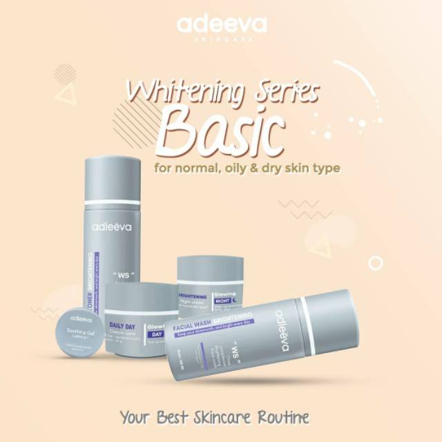 Adleeva whitening series Basic