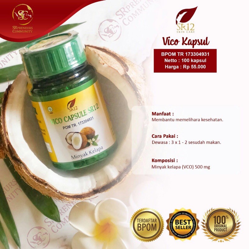 VCO KAPSUL / Minyak Kelapa