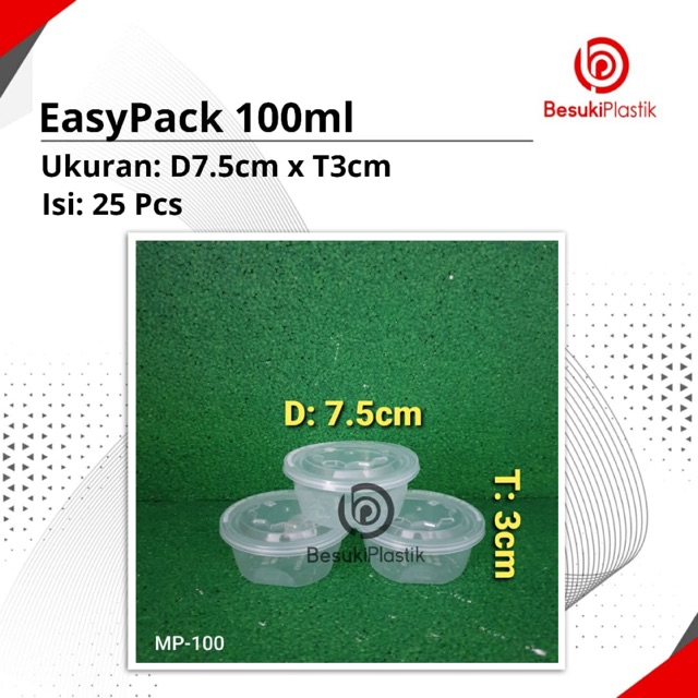 Cup Pudding 100ml / Thinwall EasyPack 100ml