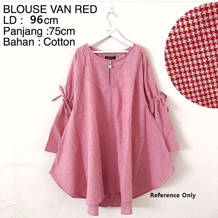 Blouse Van Red Harga Grosir