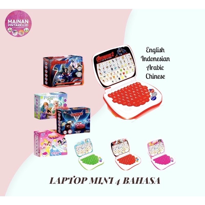 LAPTOP MINI 4 BAHASA