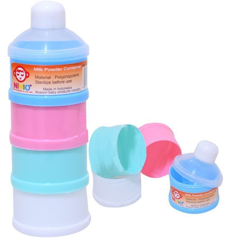 Ninio Milk Powder Container 4 susun