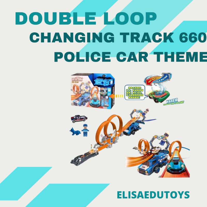double loop six six zero track changing color track