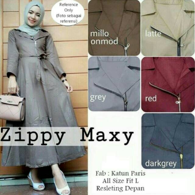 Zippy maxy dress