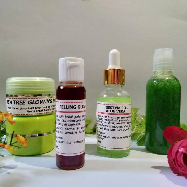 Tea tree glowing acne ( 5 in 1)