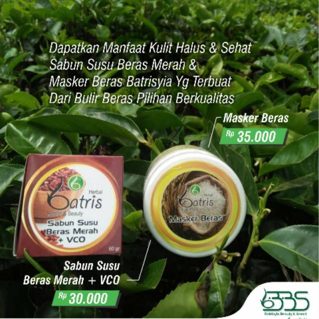 Sabun dan Masker Batrisyia