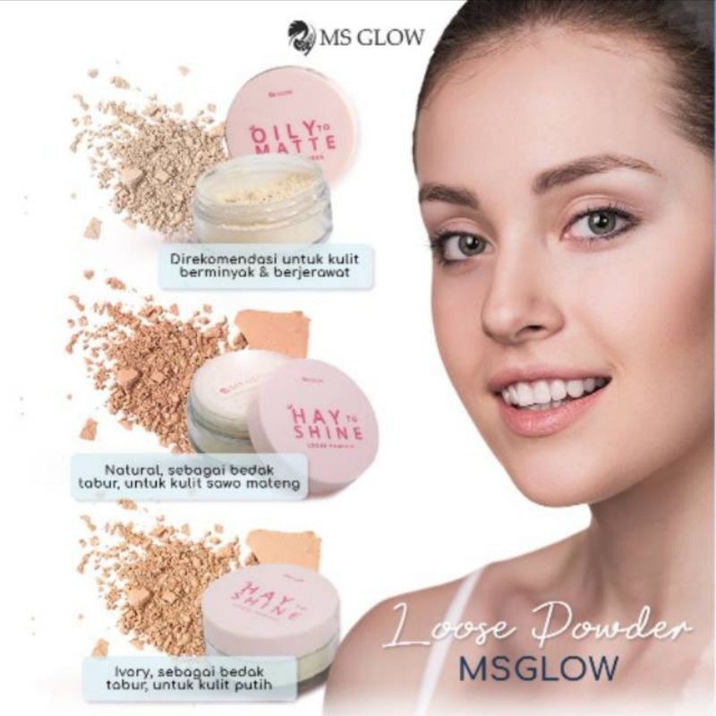 MS GLOW LOOSE PODWER ORIGINAL