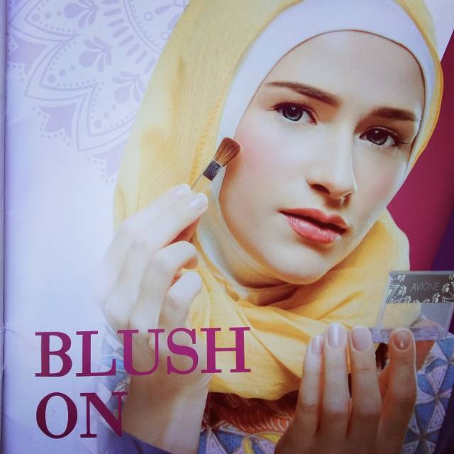 Blush on