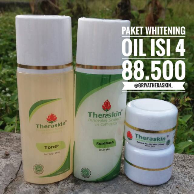 Paket whitenihg oily