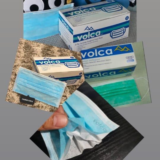 Masker volca 3ply