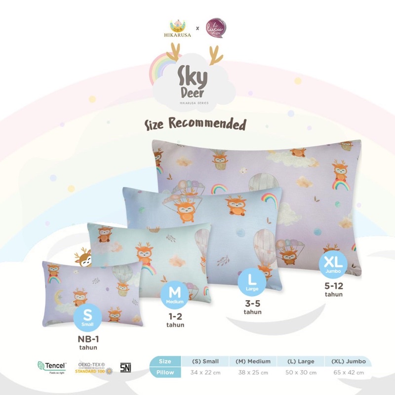 Bantal Hikarusa Sky Deer