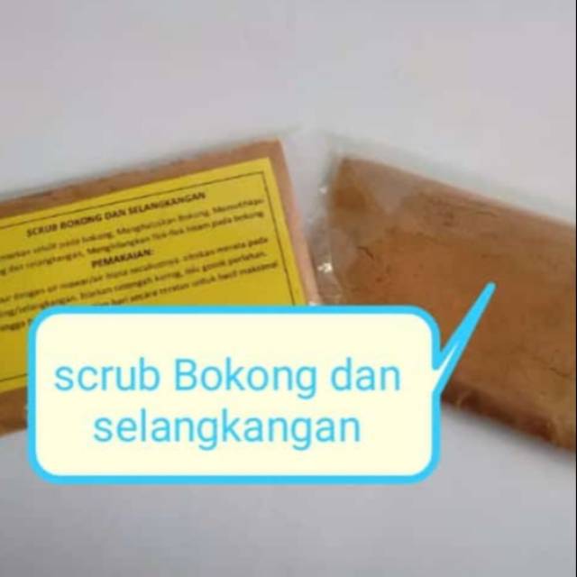Scrub bokong dan selangkangan