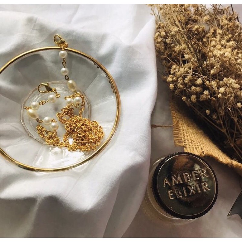 Straps mask rantai dan mutiara