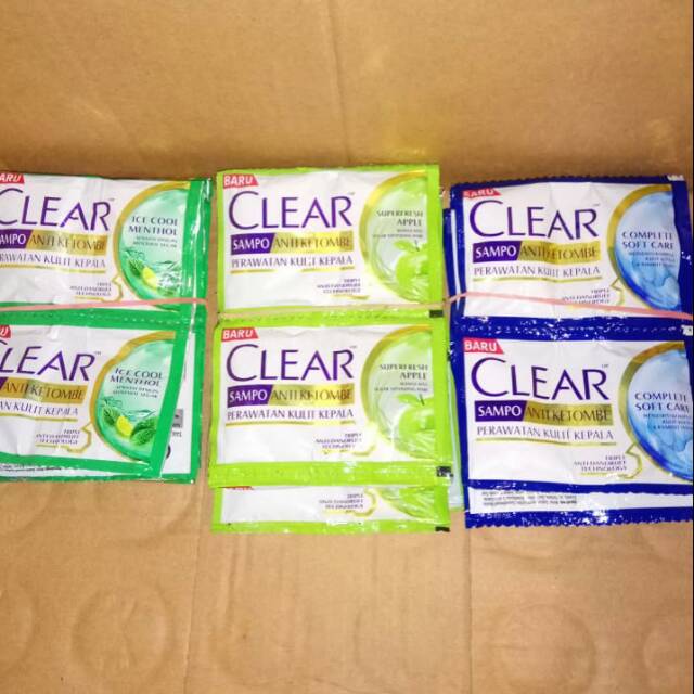 CLEAR SHAMPO RENCENG