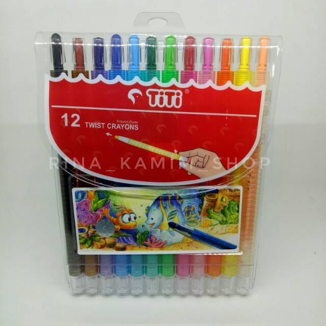Crayon putar 12 Titi