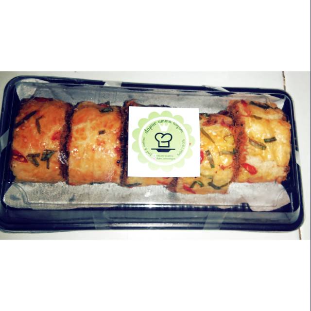 Roti gulung abon