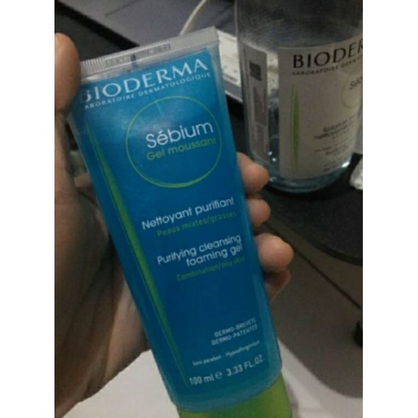bioderma sebium gel moussant