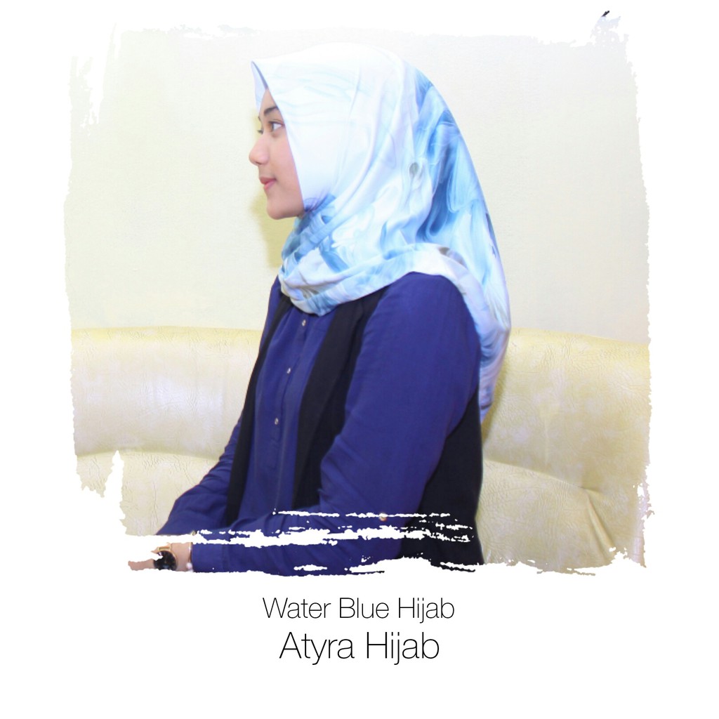 Water Blue Hijab