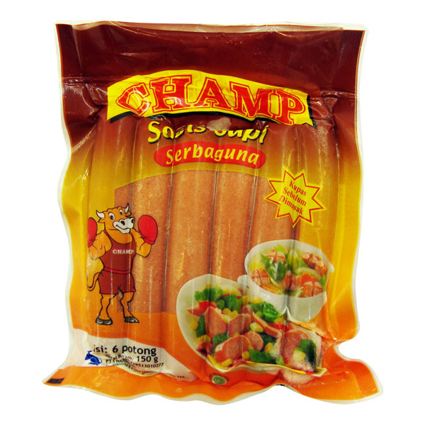 CHAMP SOSIS SAPI 150 GR SURABAYA
