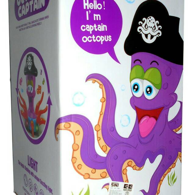 Dancing Captain Octopus