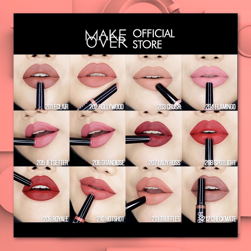 MAKE OVER LIPCREAM 01 LAVISH