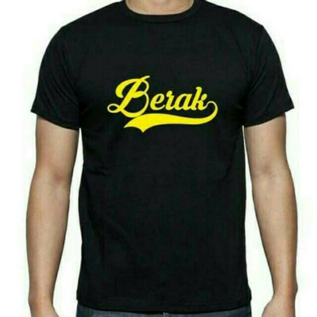 Kaos custom berak
