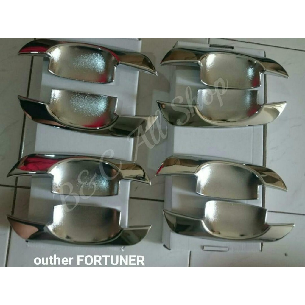 outer chrome fortuner