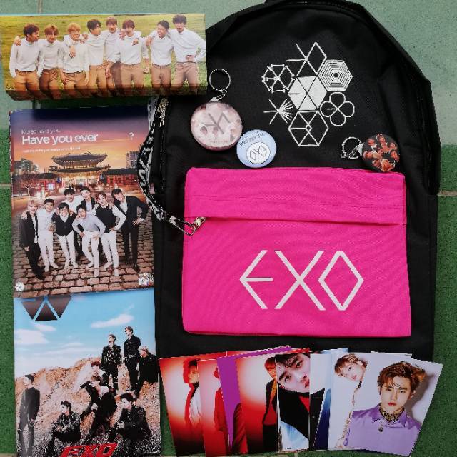 Paket Tas Exo Pink