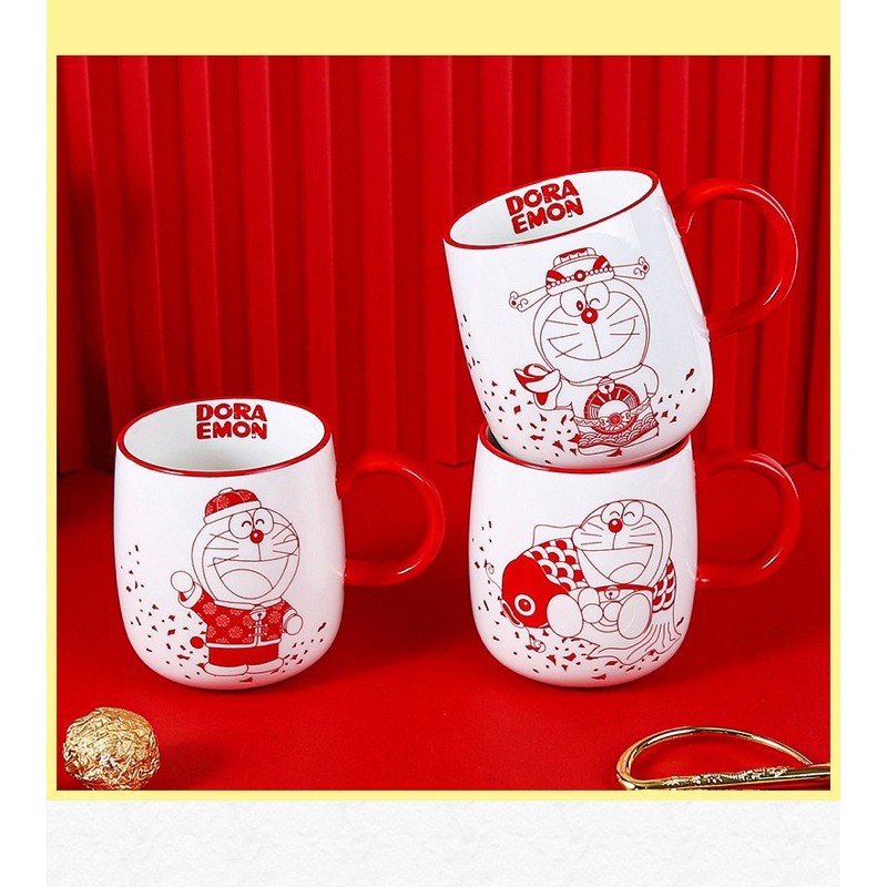 Doraemon Mug CNY Edition