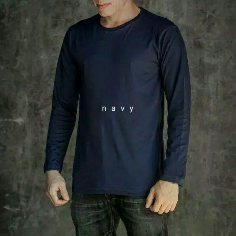kaos panjang polos