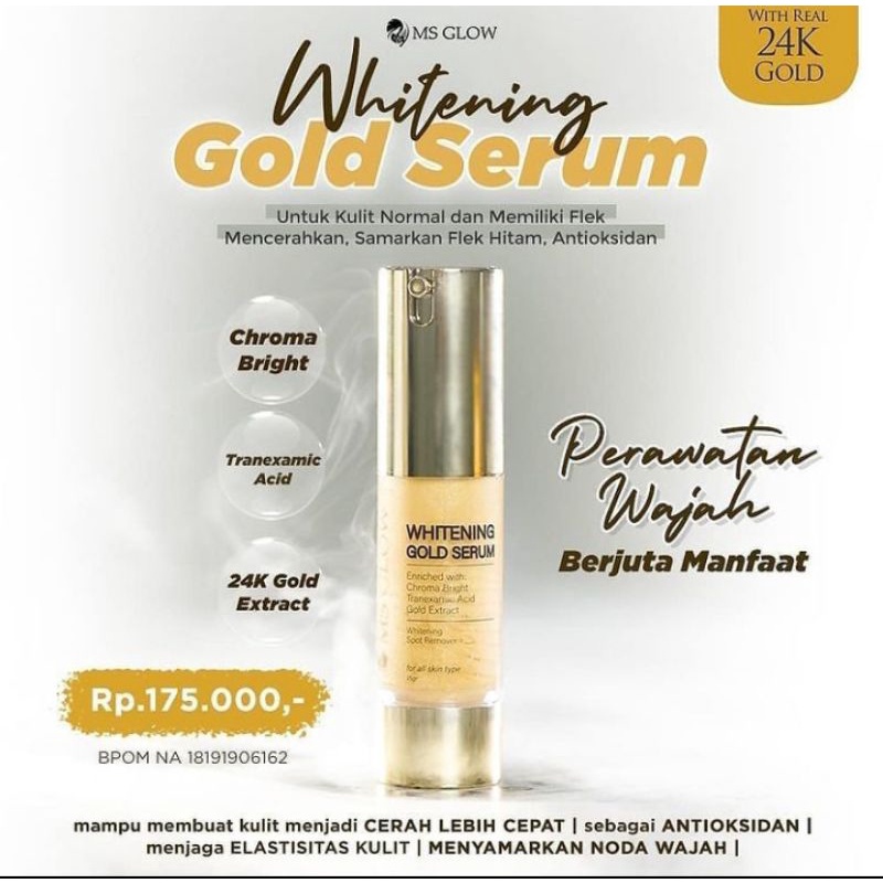 Gold Serum Msglow Original